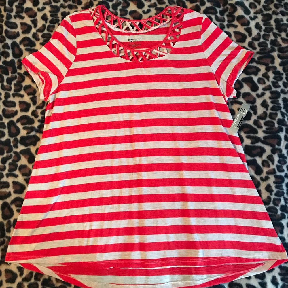 NWT - knit shirt by New Directions/weekend